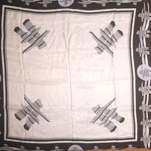 Inukshuk Silk Scarf. Made in Canada 32x32